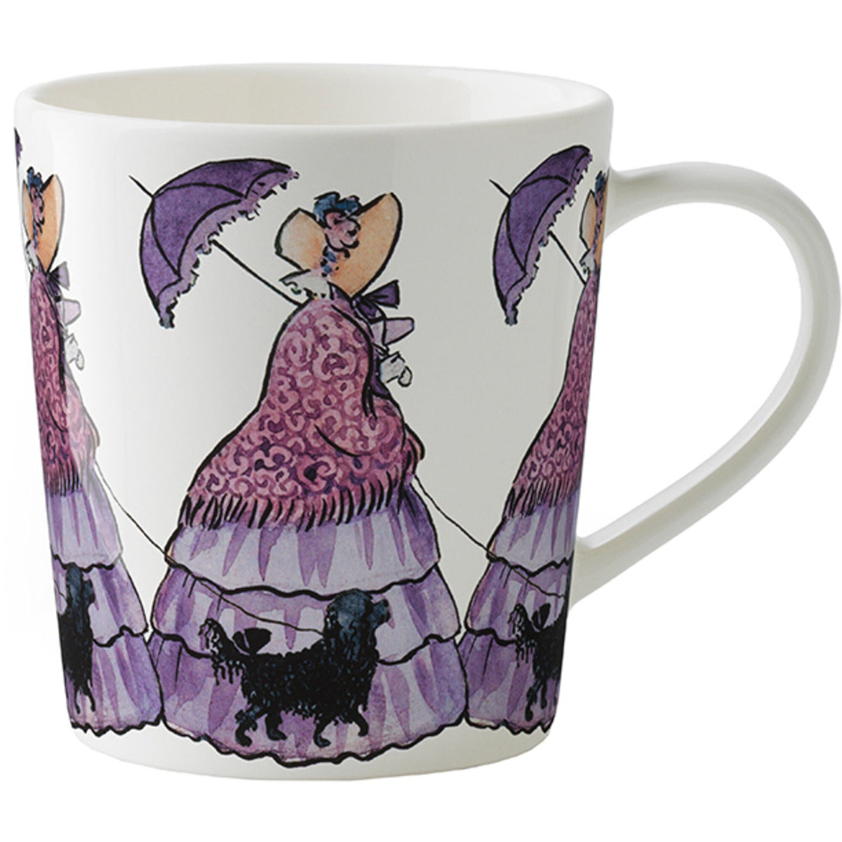 Design House Stockholm Elsa Beskow krus med motiv af Aunt Lavender