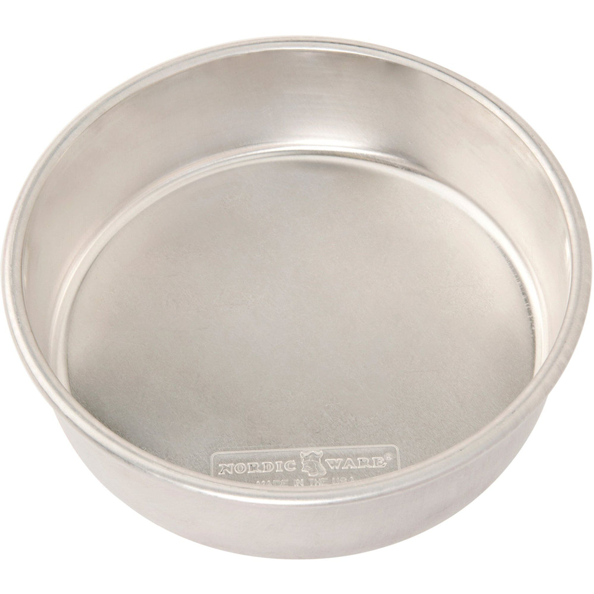 Nordic Ware Naturals rund bageform i aluminium, 20 cm