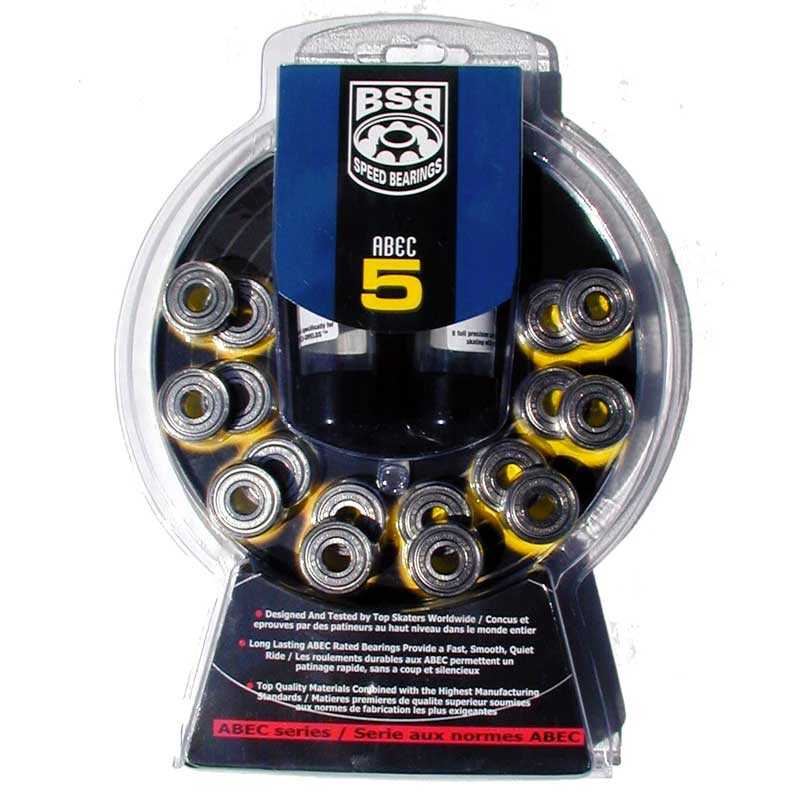 Se BSB Abec 5 kuglelejer 16stk One size ✔ Kæmpe udvalg i  BSB ✔ Hurtig levering: 1 - 2 Hverdage samt billig fragt - Varenummer: JUCO-22005 og barcode / Ean: &