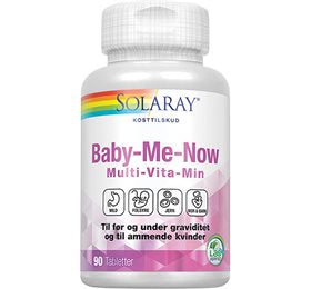 Solaray Baby Me Now Multivitamin 90 tab.