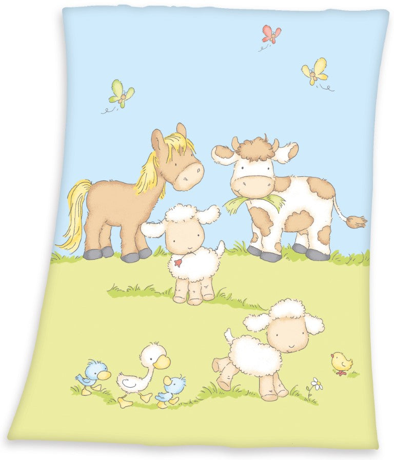 Se Babybest Bondegårdsdyr Fleece tæppe - 75 x 100 cm ✔ Kæmpe udvalg i Babybest - Køb online på udsalg og tilbud lige nu ✔ Hurtig levering til lave fragtpriser - Varenummer: MMAction-2010233 og 4006891867520 på lager - Udsalg på Fleece tæpper til børn Store besparelser – op til 71% - Udsalg på mere end 2.281 populære mærker