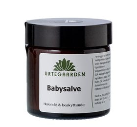 Se Urtegaarden Babysalve 60ml. ✔ Kæmpe udvalg i  Urtegaarden - Køb online på udsalg og tilbud lige nu ✔ Hurtig levering: 1 - 2 Hverdage samt billig fragt - Varenummer: HG-52568 og barcode / Ean: 5709286864041 på lager - Udsalg på Personlig pleje > Bad > Urtegaarden Spar op til 55% - Over 1354 design brands på udsalg