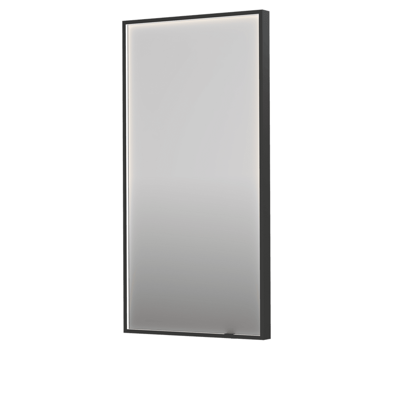 Se billigt tilbud på SP19 spejl med LED-belysning! 50x4x100 cm, børstet metal sort. Udsalg på spejle - Spar op til 67%! Hurtig levering, billig fragt. Varenummer: BADE-47077126570323.