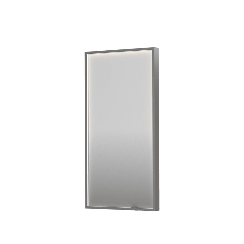 Se billigt tilbud på SP19 rektangulært spejl med LED-belysning! 40x4x80 cm, børstet rustfri stål. Udsalg på spejle - Spar op til 58%! Hurtig levering, billig fragt. Varenummer: BADE-47077042585939.