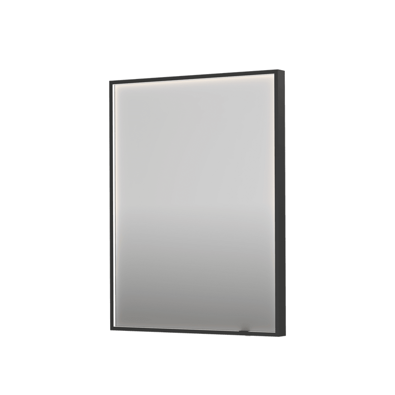 Se billigt tilbud på SP19 spejl med LED-belysning - 70x4x80 - mat sort. Udsalg på Spejle - Spar op til 66%. Hurtig levering: 1-2 hverdage. Varenummer: BADE-47077409816915.