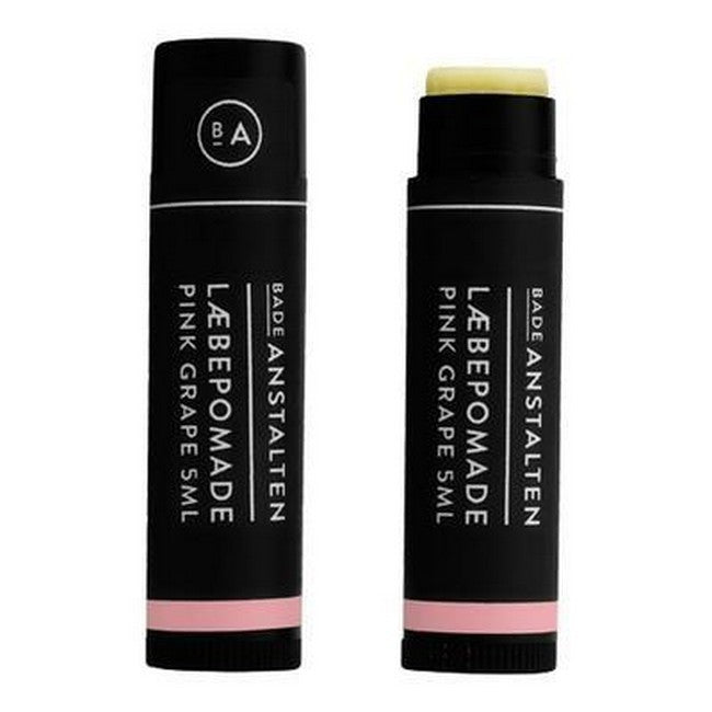 Badeanstalten læbepomade i varianten Pink Grapefrugt, 5 ml