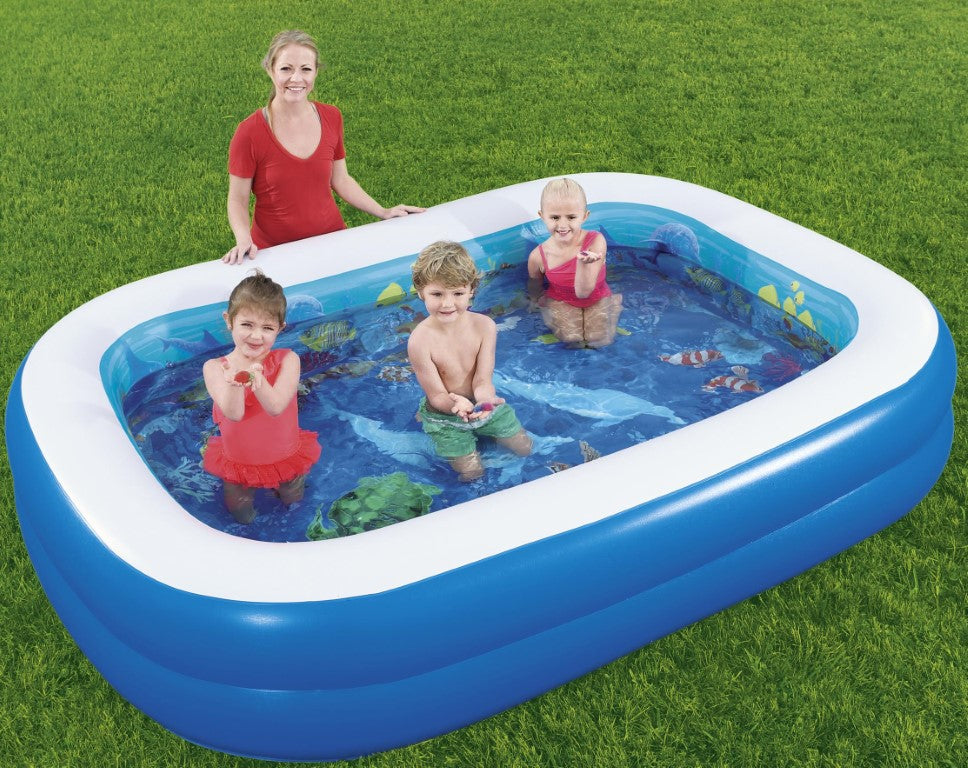 Se Badebassin 3D Undersøisk eventyr Pool 262x175x51 cm ✔ Kæmpe udvalg i Bestway - Køb online på udsalg og tilbud lige nu ✔ Billig fragt og hurtig levering - Varenummer: MMAction-17854177 og 6942138926149 på lager - Udsalg på Badebassiner til haven Spar helt op til 79% - Over 739 kendte mærker på udsalg
