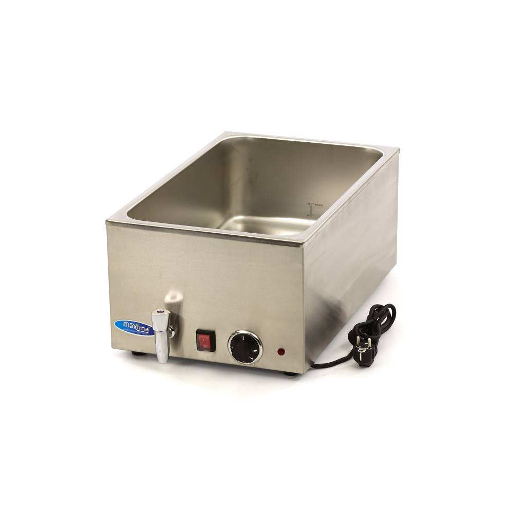 Maxima bain marie med tryk og analogt temperaturdisplay