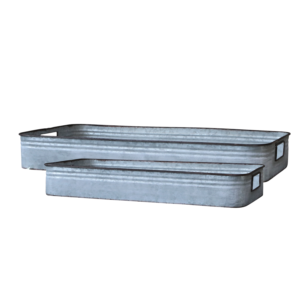 Se Chic Antique ZINKBAKKER sæt á 2 styk ❤ Kæmpe udvalg i Chic Antique - Køb online på udsalg og tilbud lige nu ❤ Lav fragtpris og hurtig levering - Varenummer: HomeFeeling-4277 og barcode / Ean: 5712750312924 på lager - Udsalg på Interiør - Uderum - Alt i køkkenting og borddækning - Fade, bakker og opbevaring - Alt interiør - Opbevaring Op til 63% rabat - Mere end 1.329 populære mærker på udsalg