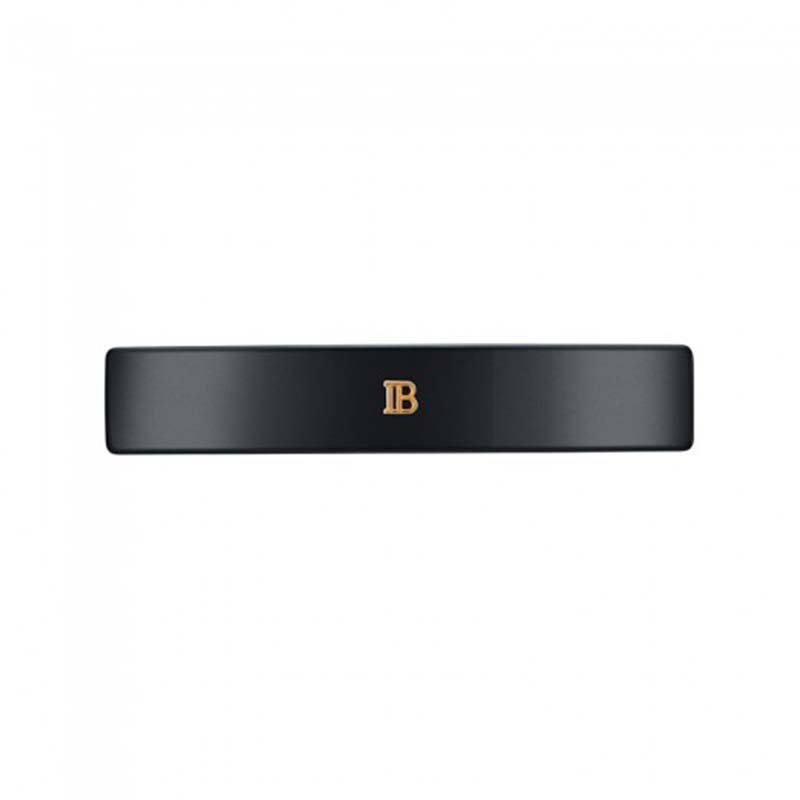 Balmain Barrette pour Cheveux hårspænde i sort celluloseacetat, størrelse Medium Black