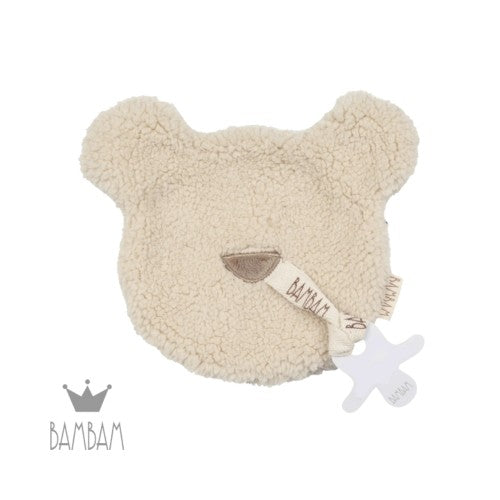 Bambam nusseklud formet som en lille bamse