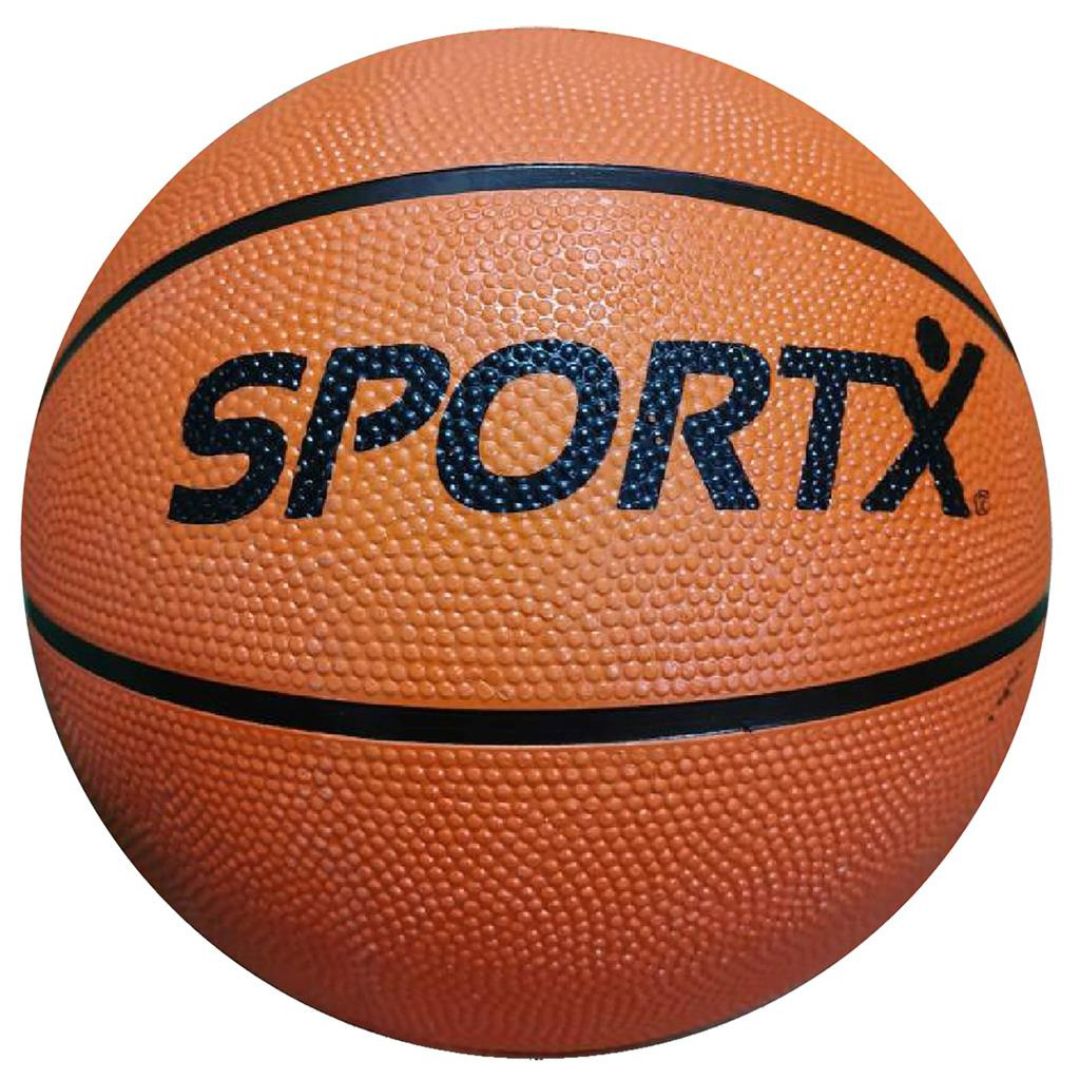 Orange basketball i officiel størrelse fra Sportx