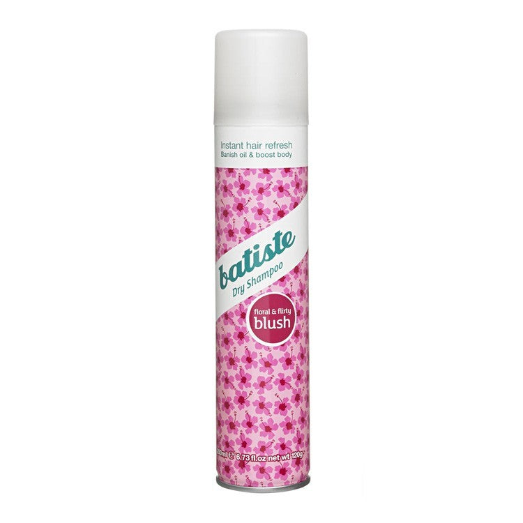Dåse med Batiste Dry Shampoo Blush Floral & Flirty, 200 ml