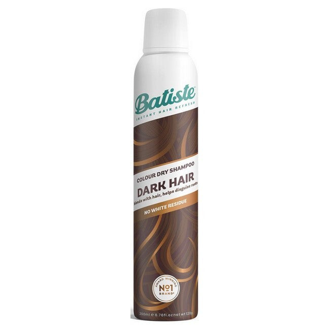 Dåse med Batiste Dry Shampoo Hint of Colour Dark & Deep Brown, 200 ml