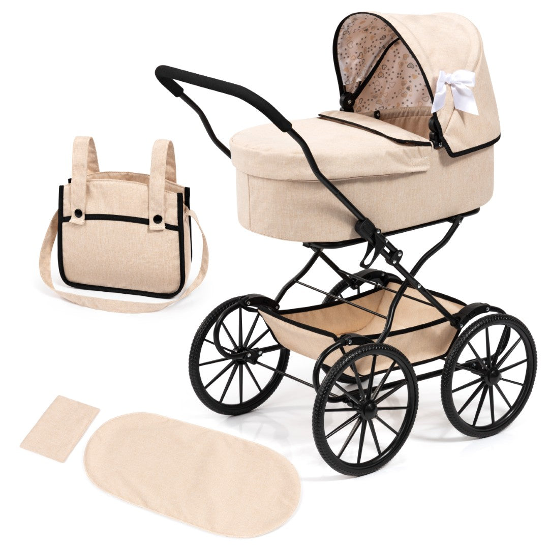 Se Bayer Design Classic Deluxe dukkevogn, Beige ✔ Kæmpe udvalg i Bayer Design - Køb online på udsalg og tilbud lige nu ✔ Meget billig fragt og hurtig levering - Varenummer: MMAction-234003 og 4003336143751 på lager - Udsalg på Dukkevogne Spar stort – op til 53% - Over 2.739 kendte mærker online