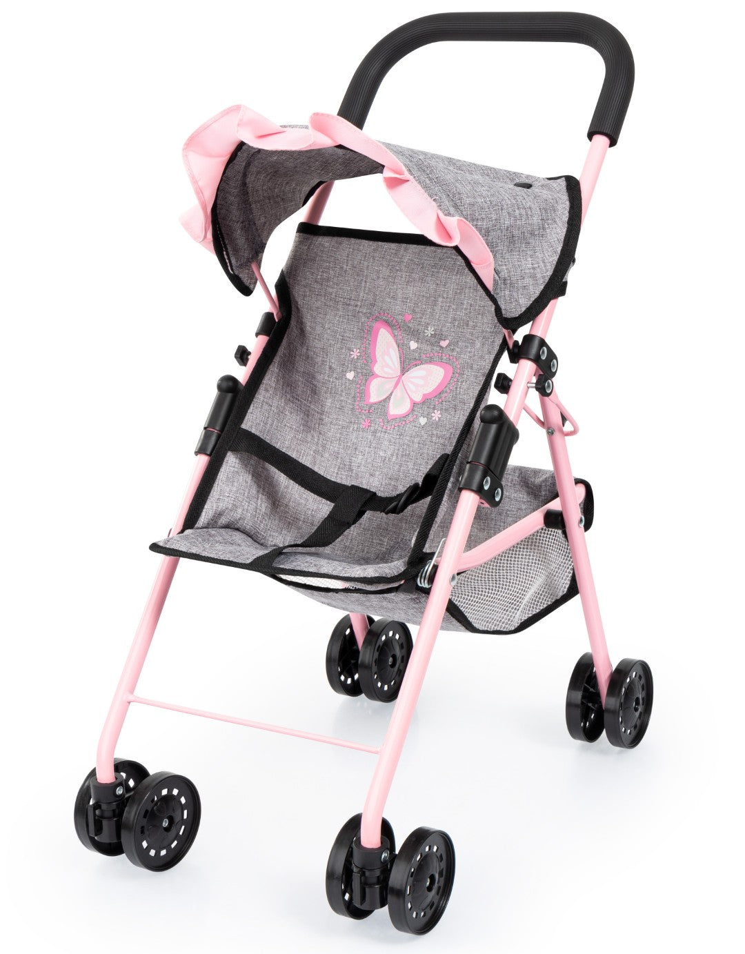 Se Bayer Design Buggy Dukke Paraplyklapvogn, Grå/Pink ✔ Kæmpe udvalg i Bayer Design - Køb online på udsalg og tilbud lige nu ✔ Meget billig fragt og hurtig levering - Varenummer: MMAction-234023 og 4003336215335 på lager - Udsalg på Dukkevogne Store besparelser – op til 67% - Store besparelser på over 2.281 mærker