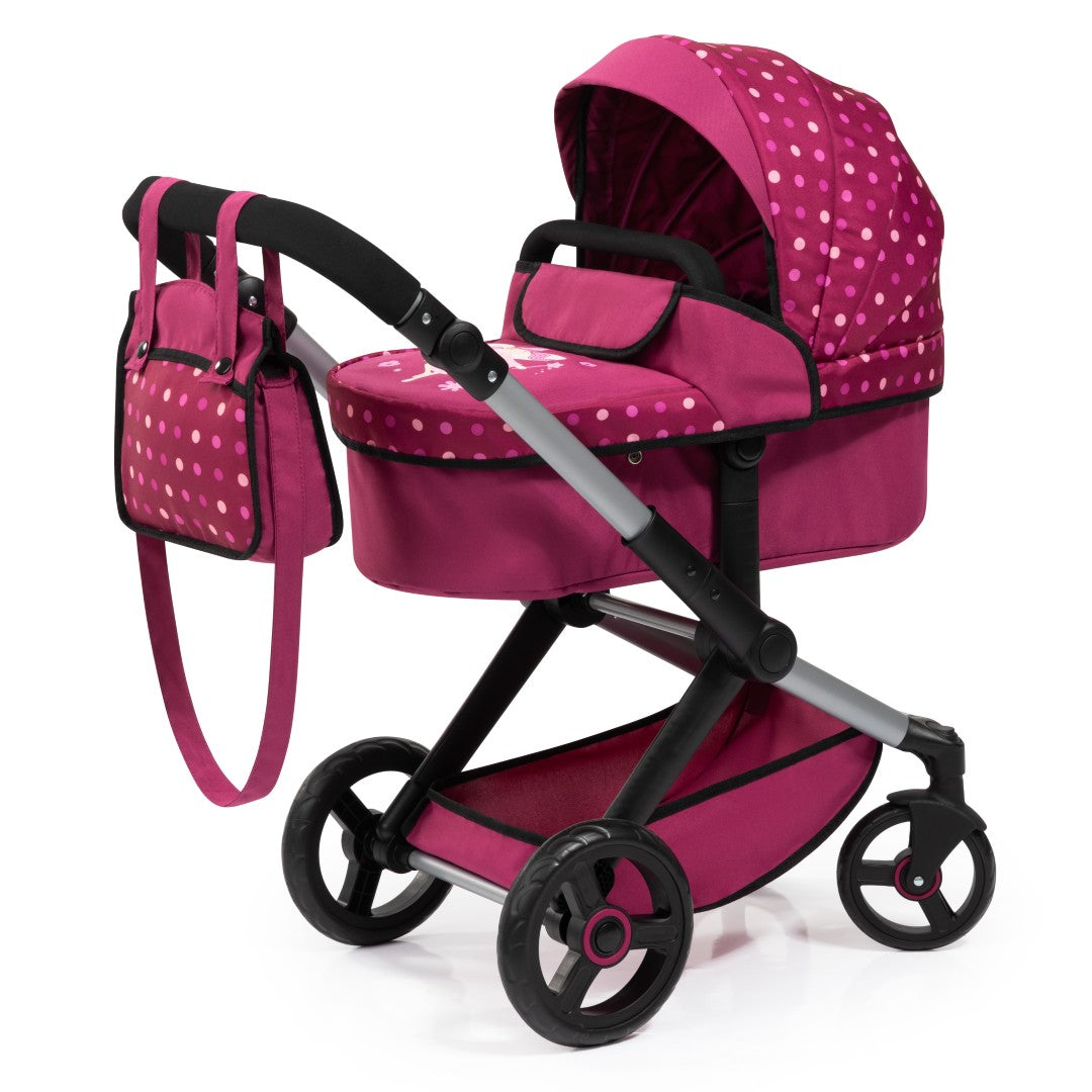 Se Bayer Design Kombi Dukkevogn XEO, mørk pink ✔ Kæmpe udvalg i Bayer Design - Køb online på udsalg og tilbud lige nu ✔ Billig fragt • Hurtig levering - Varenummer: MMAction-234014 og 4003336170672 på lager - Udsalg på Dukkevogne Op til 63% rabat - Mere end 2.739 populære mærker på tilbud