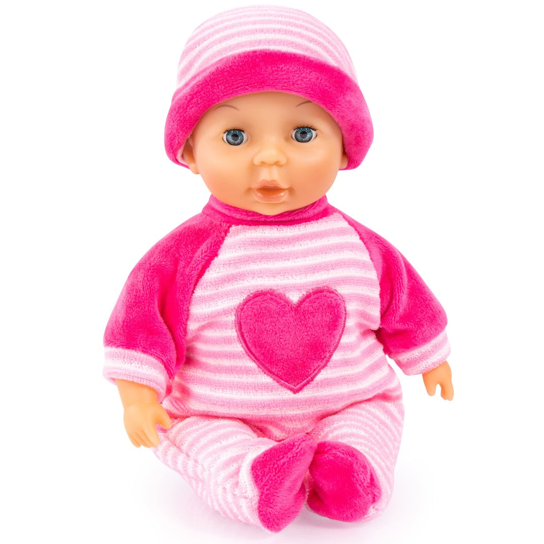 Se Bayer Design Min Første Baby Dukke 28cm - Stærk Pink ✔ Kæmpe udvalg i Bayer Design - Køb online på udsalg og tilbud lige nu ✔ Billig fragt og hurtig levering - Varenummer: MMAction-234070 og 4003336411799 på lager - Udsalg på Dukker (Baby) Spar helt op til 73% - Kæmpe udsalg på over 739 mærker