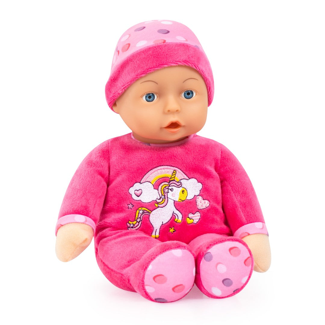 Se Bayer Design Min Første Baby Dukke med lyde 30cm - Mørk Pink ✔ Kæmpe udvalg i Bayer Design - Køb online på udsalg og tilbud lige nu ✔ Meget billig fragt og hurtig levering - Varenummer: MMAction-234076 og 4003336417784 på lager - Udsalg på Dukker (Baby) Spar stort – op til 59% - Over 2.739 kendte mærker på stort udsalg