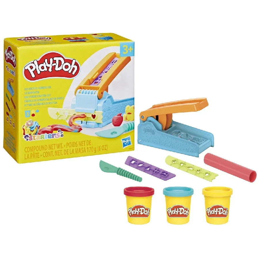 Play-Doh Fun Factory Starter Set til kreativ leg for børn fra 3 år