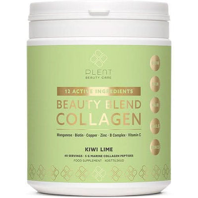 Se Plent Beauty Blend Collagen Kiwi Lime 277g - 3 for 897,- ❤ Kæmpe udvalg i KopK ❤ Hurtig levering: 1 - 2 Hverdage samt billig fragt - Varenummer: HG-55705 og barcode / Ean: '8719689933036 på lager - Udsalg på Tilbud > Hud > Negle Spar op til 58% - Over 1334 design mærker på udsalg