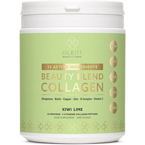 Se Plent Beauty Blend Collagen Kiwi Lime 277g ✔ Kæmpe udvalg i Natur Drogeriet A/S - Køb online på udsalg og tilbud lige nu ✔ Super billig fragt og lynhurtig levering - Varenummer: Helsegrossisten-55705 og 8719689933036 på lager - Udsalg på Tilbud > Hud > Negle Spar stort – op til 59% - Eksklusivt udsalg på over 2.739 mærker
