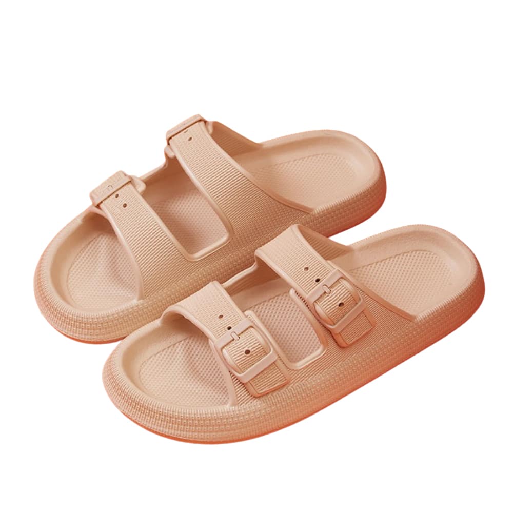 Se Slippers / Tøfler m/Spænde - Bløde & Skridsikre i flere flotte farver (kendt som Happy Flops) - Beige / EU 40/41 ✔ Kæmpe udvalg i Satana - Køb online på udsalg og tilbud lige nu ✔ Lav fragtpris og hurtig levering - Varenummer: Satana-42588122349646 på lager - Udsalg på Personlig pleje > Shampoo > Herre Spar stort – op til 59% - Over 2.739 kendte brands på stort udsalg