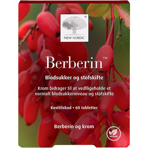 Se New Nordic Berberin 60 tabl. ✔ Kæmpe udvalg i New Nordic - Køb online på udsalg og tilbud lige nu ✔ Billig fragt og hurtig levering - Varenummer: Helsegrossisten-50218 og 5021807014361 på lager - Udsalg på Kosttilskud > Energi > Chrom Op til 61% rabat - Kendte mærker på udsalg – over 1.329 mærker