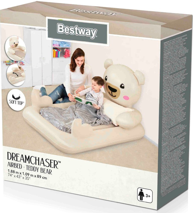 Se Bestway DreamChaser Bamse Luftmadras 196 x 104 x 84 cm ✔ Kæmpe udvalg i Bestway - Køb online på udsalg og tilbud lige nu ✔ Billig fragt og hurtig levering - Varenummer: MMAction-17867712 og 6942138968200 på lager - Udsalg på Luftmadrasser / Liggeunderlag Spar stort – op til 59% - Over 2.739 mærker med daglige tilbud