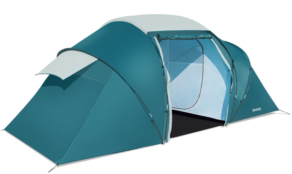 Se Bestway Family Ground 4 Telt 460 x 230 x 185 cm ✔ Kæmpe udvalg i Bestway - Køb online på udsalg og tilbud lige nu ✔ Meget billig fragt og hurtig levering - Varenummer: MMAction-178680932 og 6941607353233 på lager - Udsalg på Camping Telte Spar stort – op til 71% - Over 2.739 mærker med kæmpe udsalg