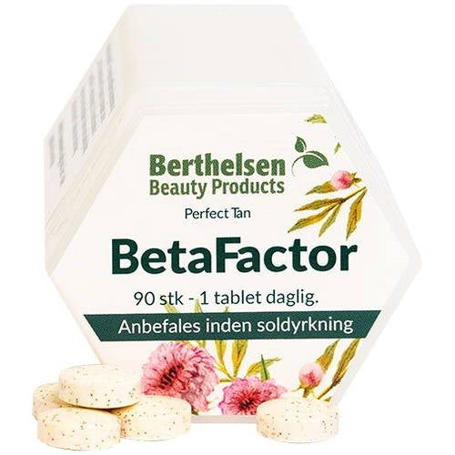 Pakning med Berthelsen Beta Factor, 90 tabletter
