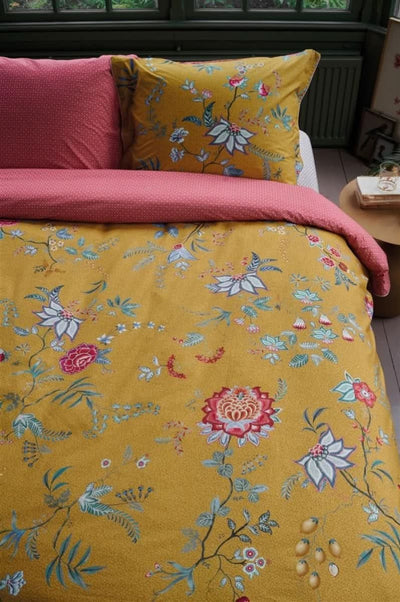 Se tilbud på Pip Studio Flower Festival Yellow sengetøj! Billigt udsalg på 140x200 cm + pude 60x63 cm. Hurtig levering, 1-2 hverdage. Spar op til 55%!