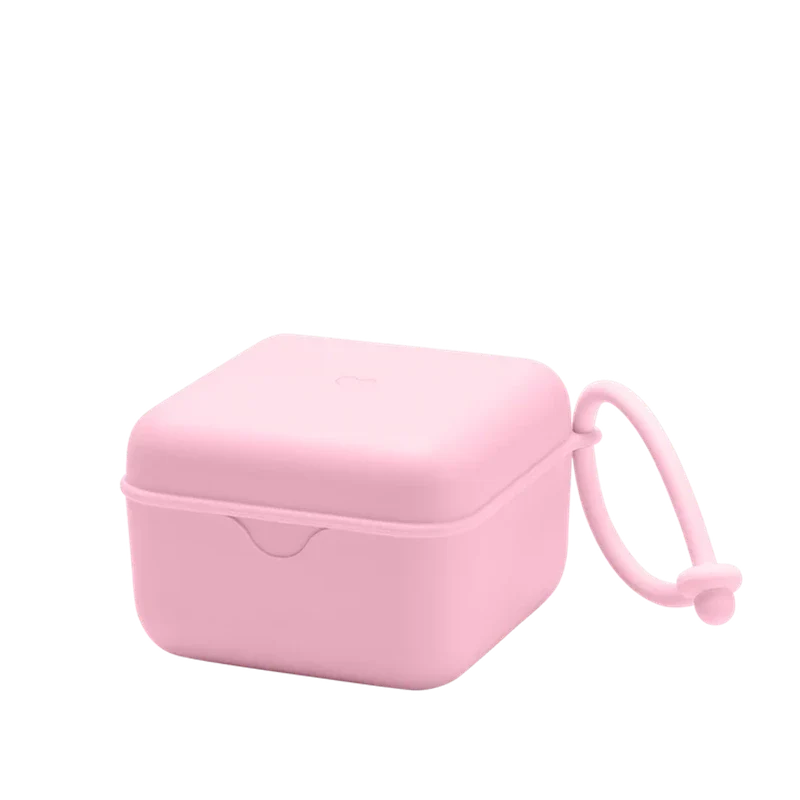Bibs sutteboks i farven Baby Pink til opbevaring af sutter