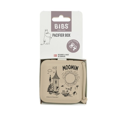 Multifunktionel sutteboks fra BIBS x Moomin til opbevaring af sutter