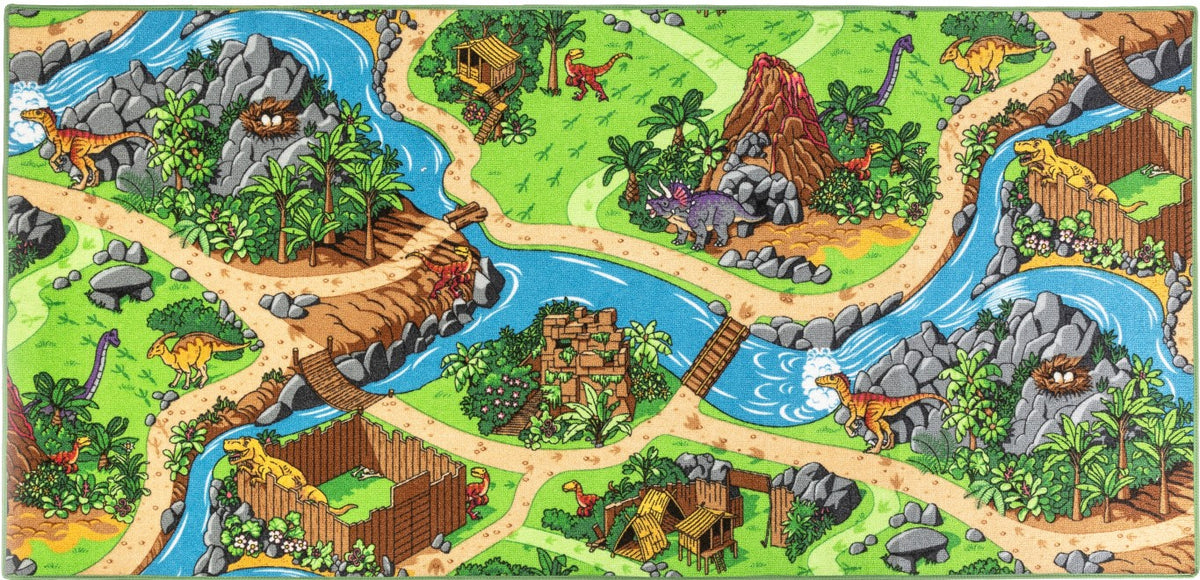Se Bil Legetæppe ''Dino World'' 95 x 200 cm ✔ Kæmpe udvalg i Rebel Roads - Køb online på udsalg og tilbud lige nu ✔ Lav fragtpris og hurtig levering - Varenummer: MMAction-177185 og 5414956750028 på lager - Udsalg på Bil Trafik Gulvtæpper til Børn Få op til 67% i rabat - Tusindvis af varer fra over 2.739 mærker