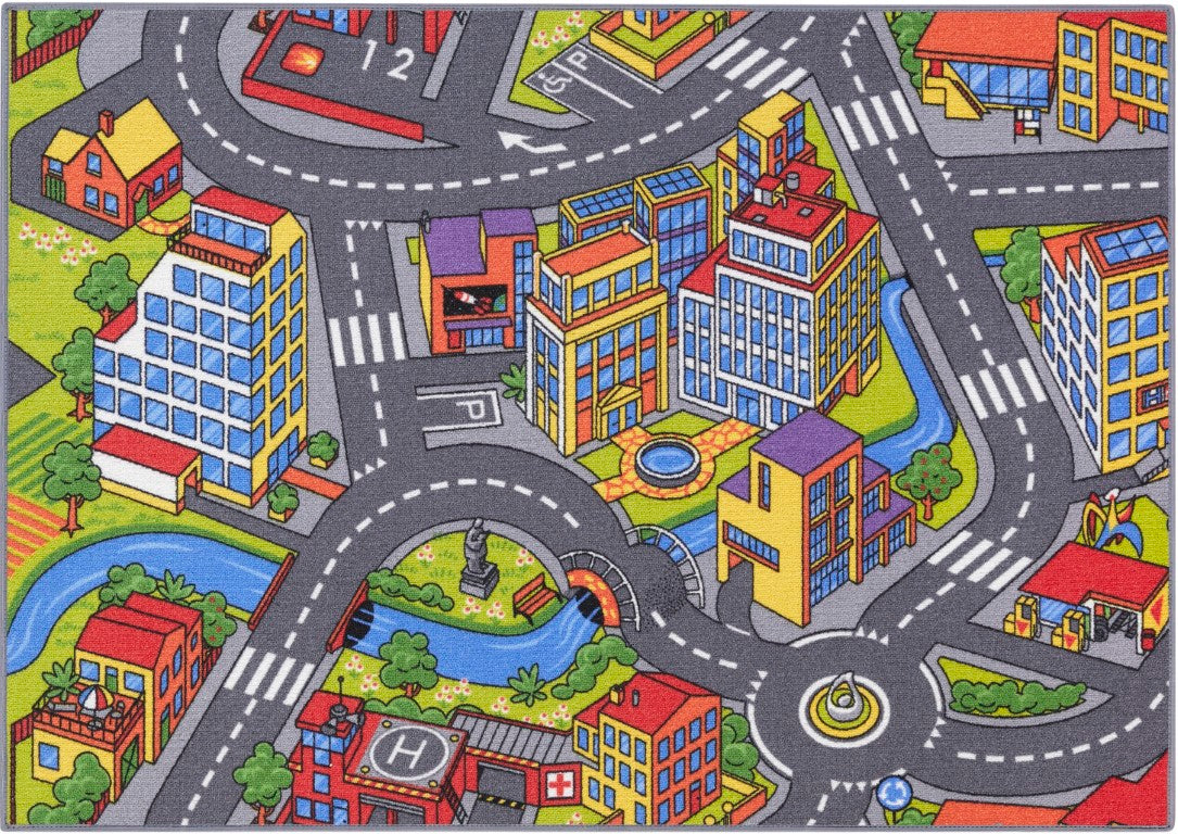 Se Bil Legetæppe SMART CITY 95 x 133 cm ✔ Kæmpe udvalg i Associated Weavers - Køb online på udsalg og tilbud lige nu ✔ Billig fragt og hurtig levering - Varenummer: MMAction-177162 og 5414956715157 på lager - Udsalg på Bil Trafik Gulvtæpper til Børn Op til 61% rabat - Mere end 1.329 populære mærker på udsalg