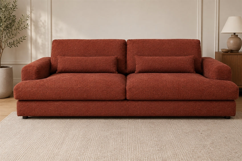 Philip sofa i chokoladebrun fra Scandinavian Living
