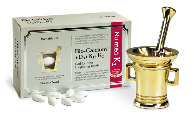 Se Pharma Nord Bio-Calcium+D3+K1+K2 150 tabl. ✔ Kæmpe udvalg i Pharma Nord - Køb online på udsalg og tilbud lige nu ✔ Meget billig fragt og hurtig levering - Varenummer: Helsegrossisten-133500 og på lager - Udsalg på Sundhed > Calcium/kalk > Spar helt op til 79% - Stort udsalg på over 739 mærker