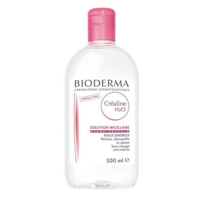 Bioderma Crealine H20 Solution Micellaire Sensibles, 500 ml flaske