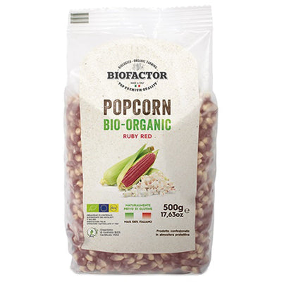 Se Biofactor Økologiske popcorn, 500 g, rød ✔ Kæmpe udvalg i Biofactor ✔ Meget billig fragt og hurtig levering: 1 - 2 hverdage - Varenummer: KTO-BIORED500 og barcode / Ean: '8057094840373 på lager - Udsalg på Popcorn Spar op til 63% - Over 1124 kendte brands på udsalg