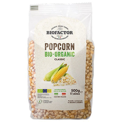 Se Biofactor Økologiske popcorn, 500g ✔ Kæmpe udvalg i Biofactor ✔ Meget billig fragt og hurtig levering: 1 - 2 hverdage - Varenummer: KTO-BIO500 og barcode / Ean: '8057094840229 på lager - Udsalg på Popcorn Spar op til 61% - Over 1124 kendte brands på udsalg