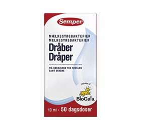 Se Semper BioGaia dråber 10ml. ✔ Kæmpe udvalg i Semper - Køb online på udsalg og tilbud lige nu ✔ Super billig fragt og lynhurtig levering - Varenummer: Helsegrossisten-6395 og 7310100945167 på lager - Udsalg på Sundhed > Semper > Få op til 69% i rabat - Shop udsalg fra mere end 1.798 mærker