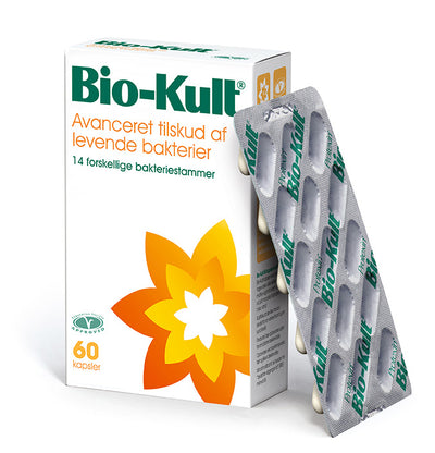 Se Bio-Kult Everyday levende bakterier 60 kapsler ✔ Kæmpe udvalg i  Bio-Kult - Køb online på udsalg og tilbud lige nu ✔ Hurtig levering: 1 - 2 Hverdage samt billig fragt - Varenummer: HG-53751 og barcode / Ean: 5027314505927 på lager - Udsalg på Immunforsvar > Mælkesyrebakterier > Spar op til 63% - Over 1354 design mærker på udsalg
