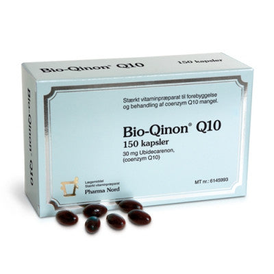 Se Pharma Nord Bio-Qinon Q10 30 mg  - 150 stk. DATOVARE 06/2025 ✔ Kæmpe udvalg i  Pharma Nord - Køb online på udsalg og tilbud lige nu ✔ Hurtig levering: 1 - 2 Hverdage samt billig fragt - Varenummer: HG-170500-2 og barcode / Ean: 5709976170506 på lager - Udsalg på Sundhed > Pharma Nord > Q10 Spar op til 61% - Over 1354 design mærker på udsalg
