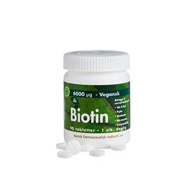 Se DFI Biotin 6000 mcg 90 tab. ✔ Kæmpe udvalg i Dansk Farmaceutisk Industri - Køb online på udsalg og tilbud lige nu ✔ Billig fragt • Hurtig levering - Varenummer: Helsegrossisten-54568 og 5701629011204 på lager - Udsalg på Sundhed > Vitaminer > Dansk Farmaceutisk Industri Store besparelser – op til 67% - Udsalg på mere end 2.281 populære mærker