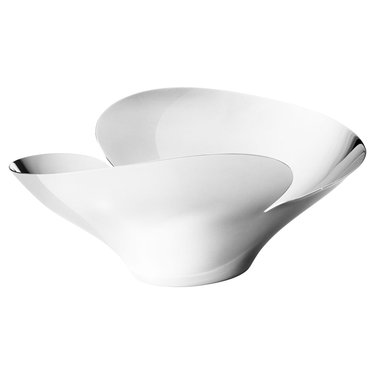 Georg Jensen Bloom Botanica skål i størrelse medium af rustfrit stål