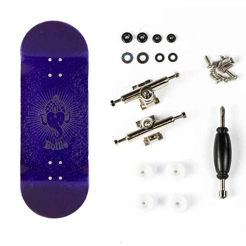 Se Bollie Mini Logo Fingerboard Lilla One size ✔ Kæmpe udvalg i  Bollie ✔ Hurtig levering: 1 - 2 Hverdage samt billig fragt - Varenummer: JUCO-bl4000003-200m-901 og barcode / Ean: &