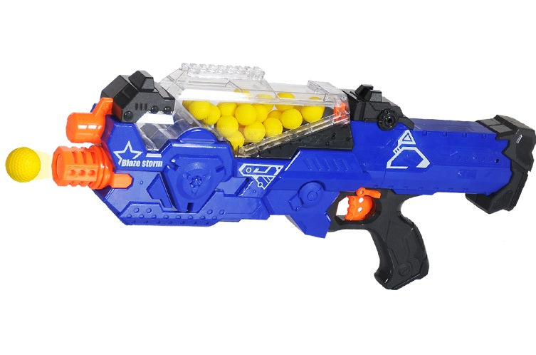 Blaze Storm batteridrevet soft ball blaster med stort magasin til bløde skumbolde
