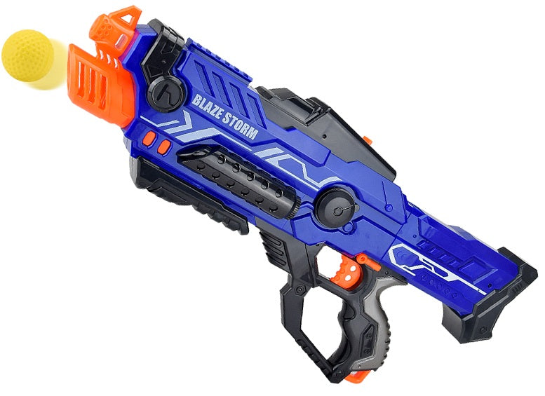 Blaze Storm elektrisk soft ball blaster, der skyder med bløde skumbolde