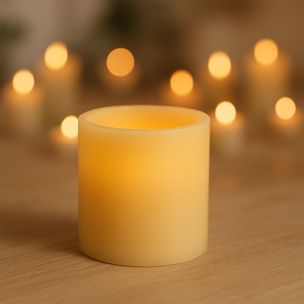 Se LED bloklys med 3D-flammer - Ø15 cm ✔ Kæmpe udvalg i Satana - Køb online på udsalg og tilbud lige nu ✔ Super billig fragt og lynhurtig levering - Varenummer: Satana-42916053155918 på lager - Udsalg på Mad & drikke > Mel & gryn m.m > Tilbud Spar helt op til 79% - Kæmpe udsalg på over 739 brands